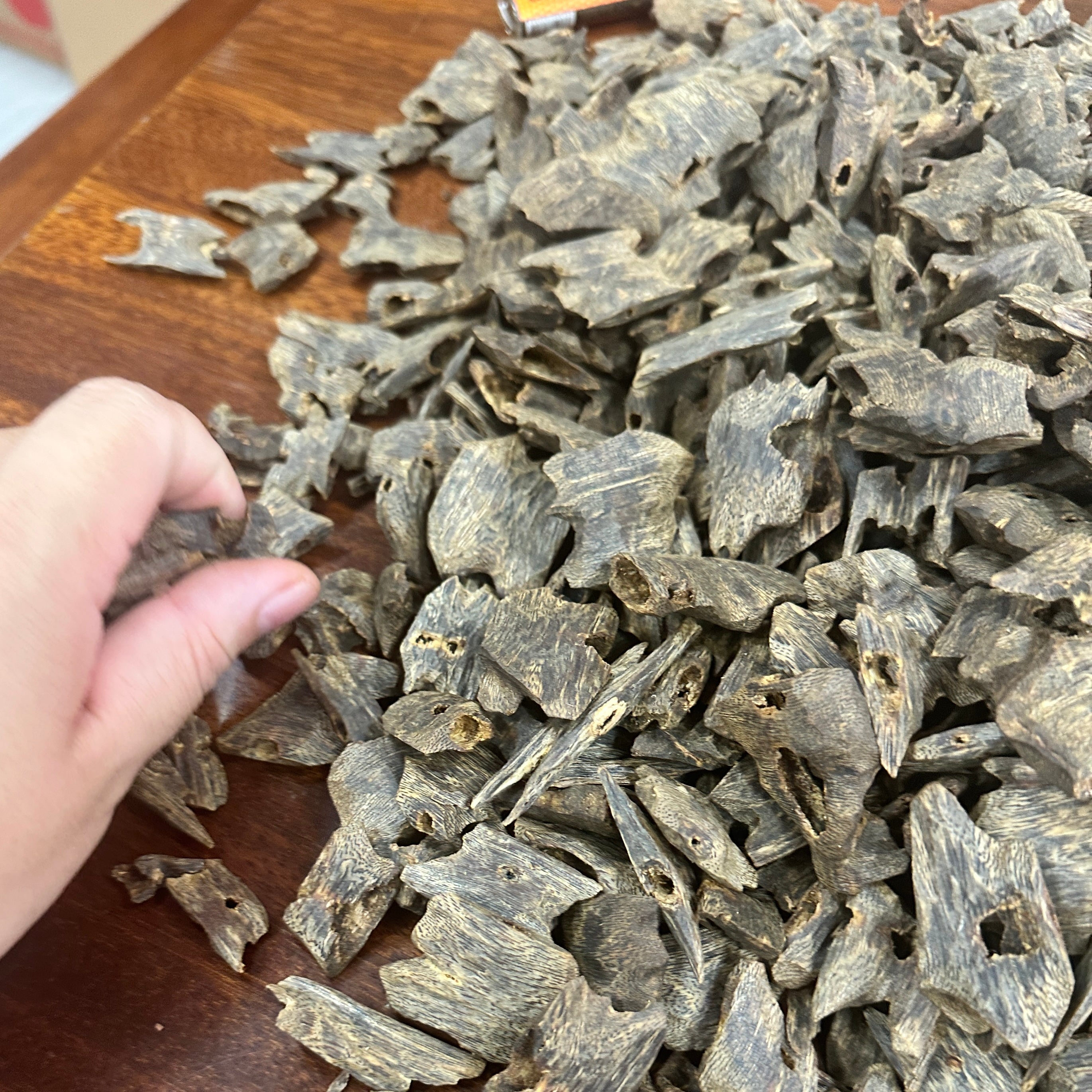 Chinese Oud Kinam Corner Underwater